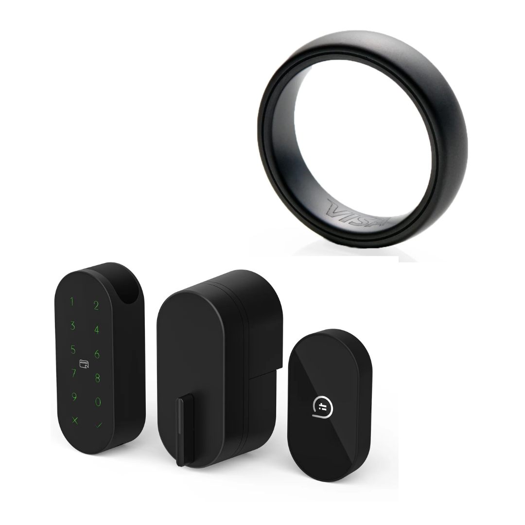 【5周年記念特別価格】EVERING(MATTE BLACK)+ bitlock 3点セット